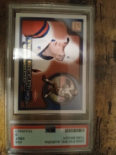 2000 Pacific Aurora - Tom Brady #84 (RC)