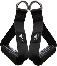 Heavy Duty Gym Workout Handles Attachment for Cable Carbon Black xw 