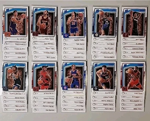 2024-25 Donruss Basketball - Rated Rookie Complete 50 Card Set