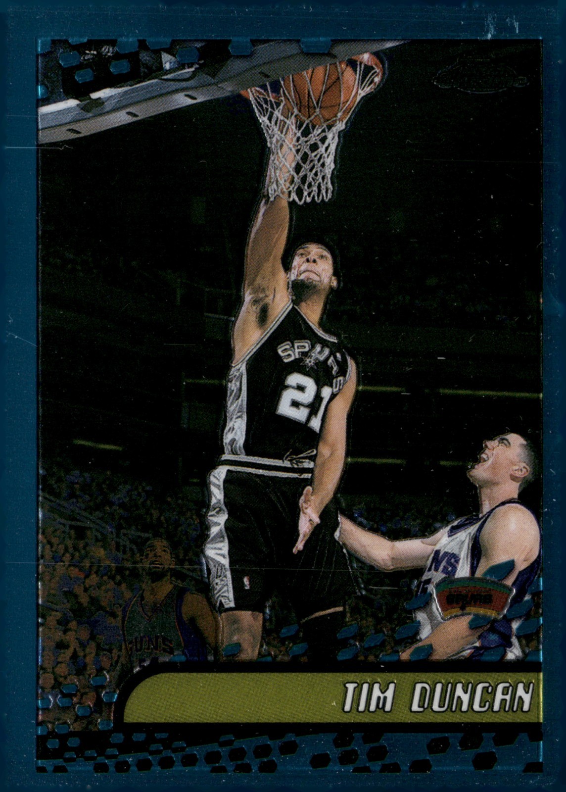 2001-02 Topps Chrome - Tim Duncan #30