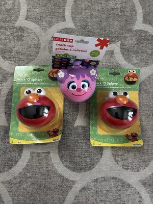 Skip Hop x Sesame Street Pink Snack Cup, Abby Cadabby & Elmo
