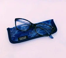 Foster Grant Kayleen Womens Marble Flower Reading Glasses