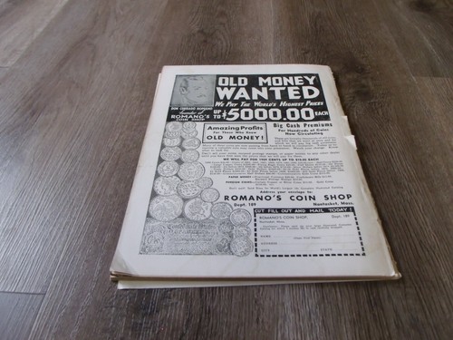 VINTAGE 1937 MARCH AMERICAN DETECTIVE MAGAZINE - Picture 4 of 4