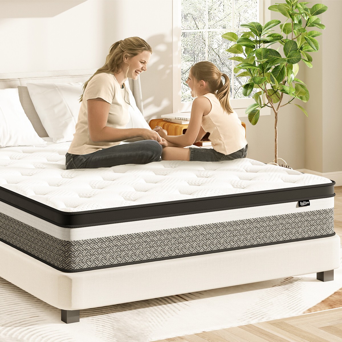 10/12/14 Inch Hybrid Gel Memory Foam Mattress Twin Full Queen King