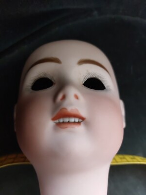 Tête De Poupée Jumeau Reproduction 2006 – Porcelaine Bisque 13 Cm