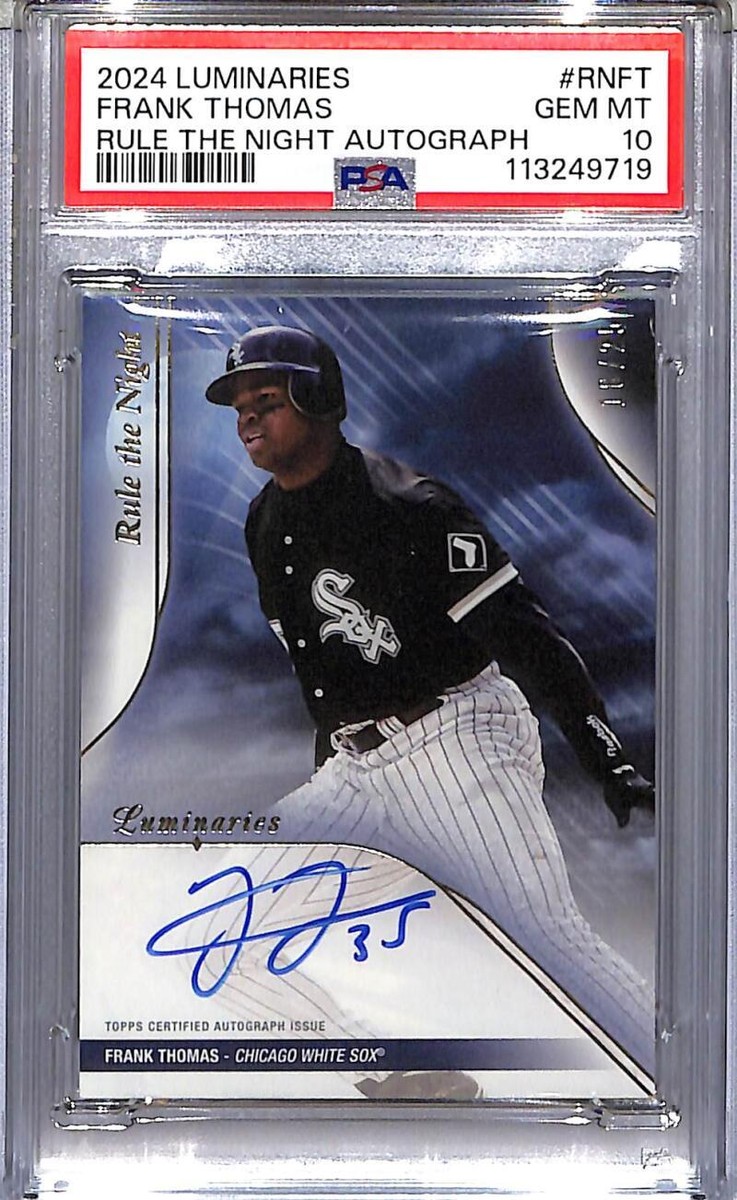 2024 Topps Luminaries - Rule the Night Autographs Frank