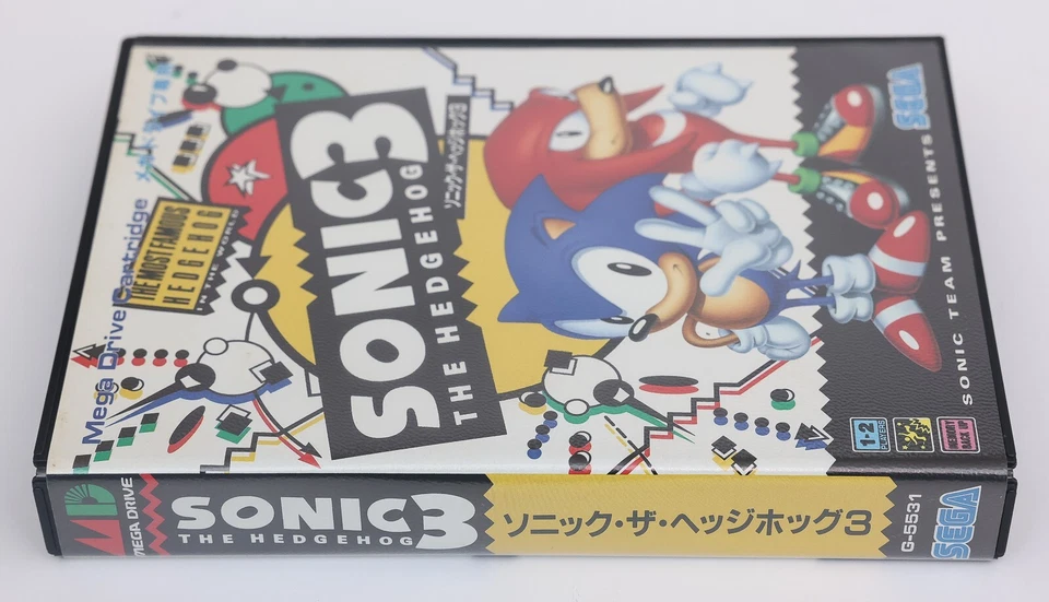 Sonic The Hedgehog 3 - Original Sega Mega Drive MD JP Japan Reg Card - Complete - Image 3 of 4