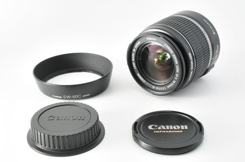 【Near MINT w/Lens cap】CANON ZOOM LENS EF-S 18-55mm f3.5-5.6 IS from Japan #108