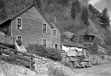 1940 Ophir Hotel, Ophir Colorado Vintage Old Photo 13" x 19" Reprint