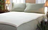 Comfort Revolution 2 Memory Foam Mattress Topper Queen White on sale Comfort Revolution 2 Memory Foam Mattress Topper Queen White on sale
