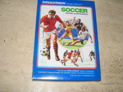 intellivision soccer mattel electronics  nr. 1683 1979 sehr gut