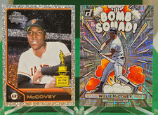 (2) 2011 Topps Diamond Collection WILLIE MCCOVEY 2023 BOMB SQUAD VECTOR