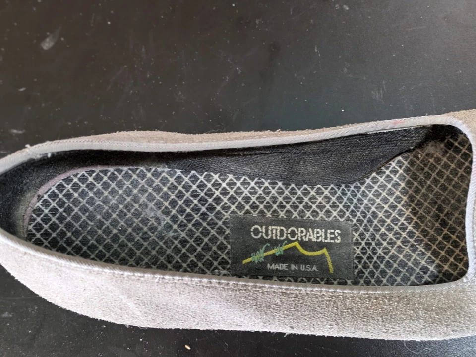 Zapatos para mujer Daniel Green Outdorables vintage de tacón de cuero talla 6,5 EE. UU. Foto 3 de 4