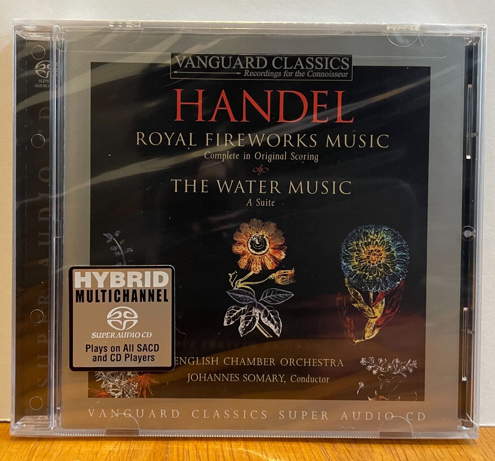 Handel: Music for the Royal Fireworks, Water Music - Somary - SACD SEALED