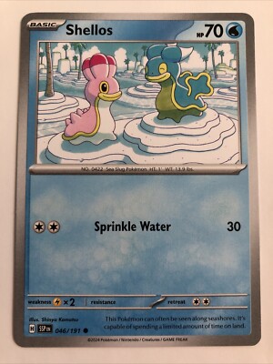 Pokémon TCG Surging Sparks Shellos 046/191 NM | eBay