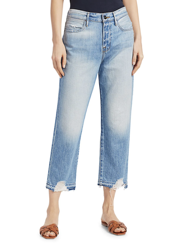 FRAME DENIM Size 28 Le Hollywood Crop 