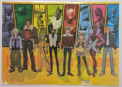 Tiger & Bunny Anime Clear File Folder Lawson A4