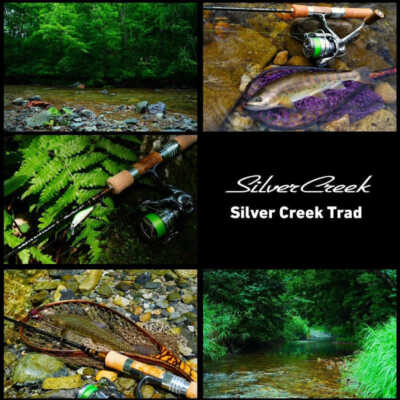 Daiwa Trout Fishing Spinning Rod 2024 Silver Creek Trad 53UL