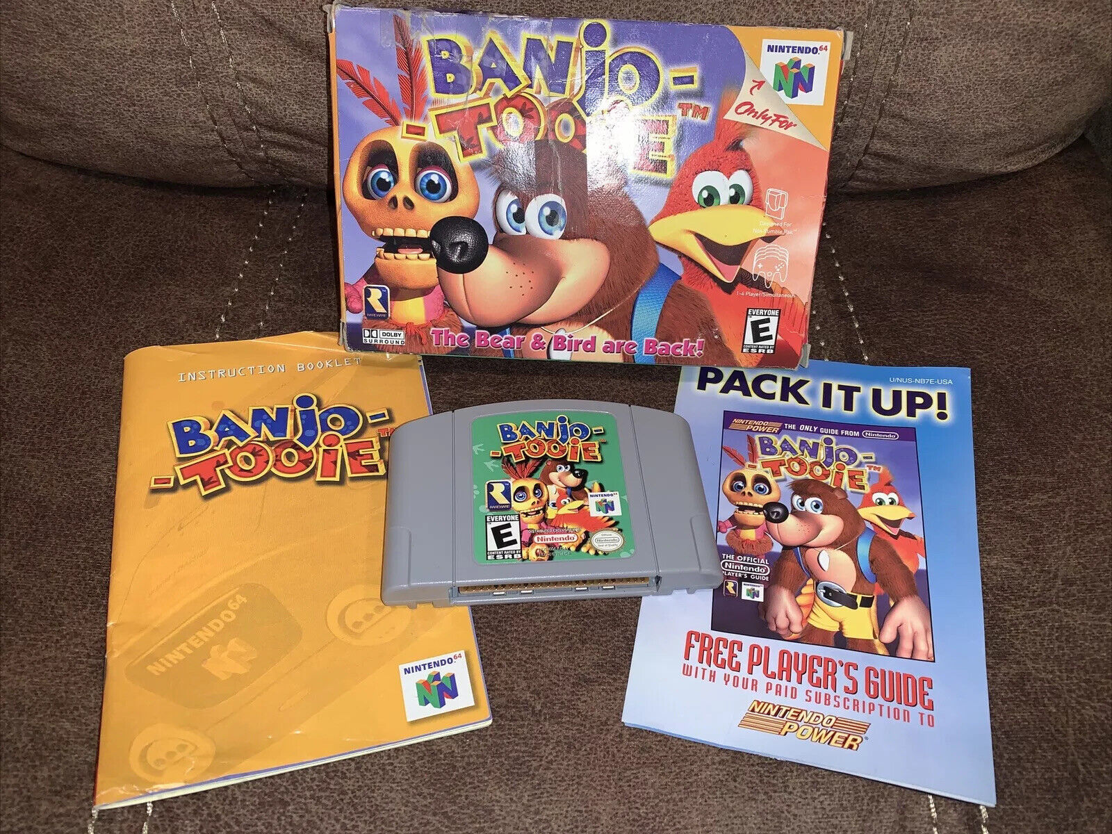 N64 Box & Tray Banjo Kazooie 2 Banjo Tooie NO GAME Included -  Denmark