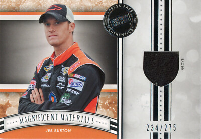 PRESSEAUSWEIS 2012 FANFARE JEB BURTON #MM-JB4 234/275 GRANDIOSE MATERIALIEN RELIKAT