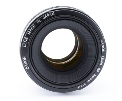 ★極上品★ Canon EF 50mm F1.4 USM 前後キャップ付属 Genuine Front Lens Cap Canon EF 50mm f/1.4 USM AF Ultrasonic (58mm
