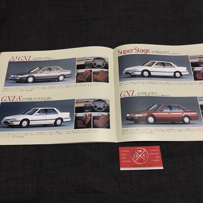 86-89 Honda Accord CA Brochure Catalog OEM JDM 87 88 CA5 Sedan EDM