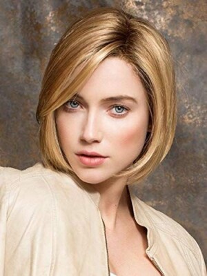 Straight Bob. ELITE SMALL Wig by Ellen Wille In Champagne Mix, Lace Front, NIB