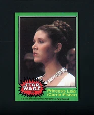 Princess Leia (Carrie Fisher) 1977 Topps Star Wars #221 NM