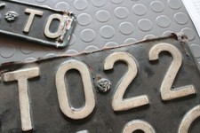 Accessori Fiat 600 Multipla Merci Promiscuo Auto Epoca Targhe Garage Vintage '57