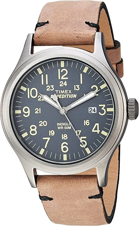 Timex Expedition TW4B01700 PRE OWNED Men s Watch Brown Genuine