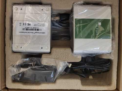 Icron USB-extender - Ranger 2304GE-LAN USB 2 - CAT og LAN 100m - Power RX - AS Icron USB-extender - Ranger 2304GE-LAN USB 2 - CAT og LAN 100m - Power RX - AS