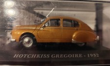 HOTCHKISS GRÉGOIRE de 1952, COLLECTION VOITURES D'EN TEMPS, NEUVE, SOUS BLISTER