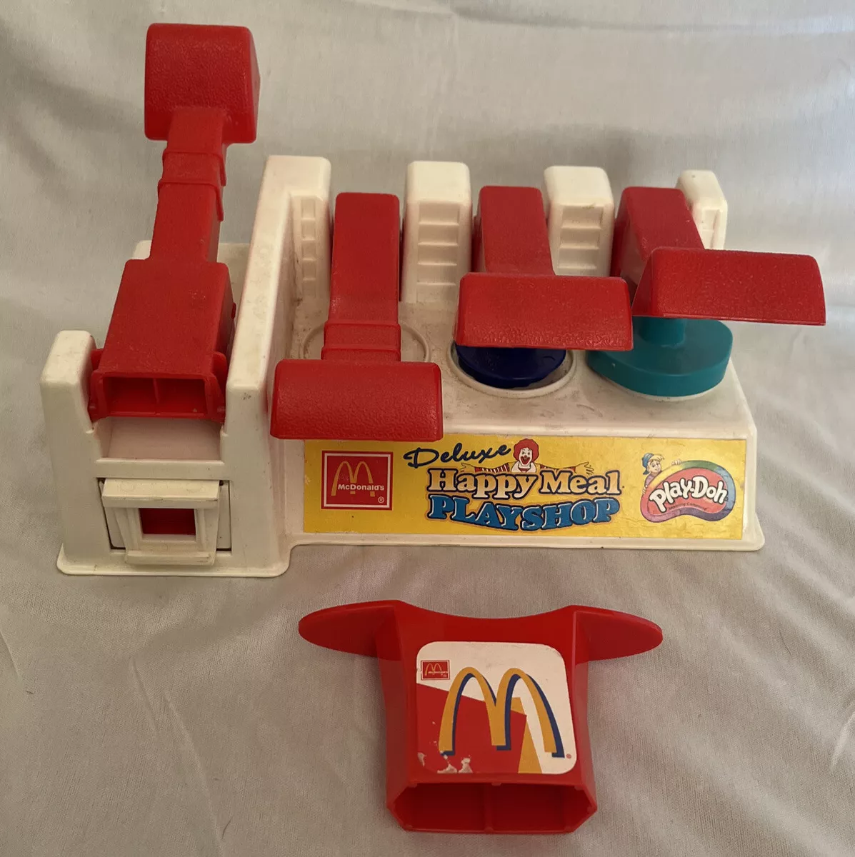 Vintage McDonalds Play Doh Set with fry container / Hasbro ✨