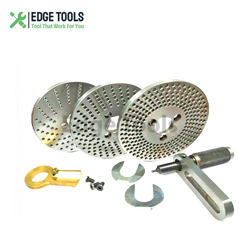 Mesa giratoria de precisión de 6" horizontal vertical e índice juego placa divisoria Foto 3 de 4