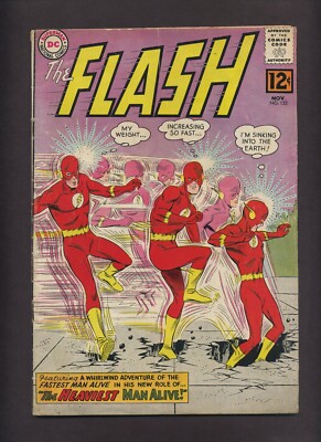 Flash 132 (VG) Carmine Infantino, John Broome 1962 DC Comics P376
