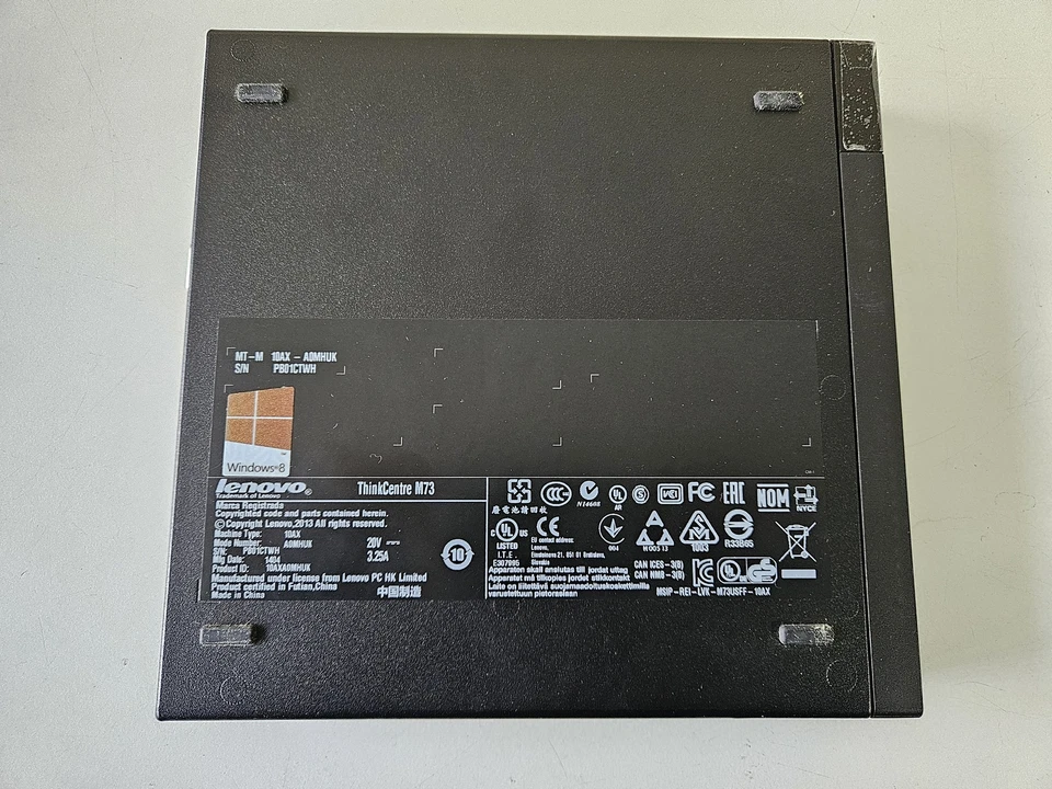 Lenovo ThinkCentre M73 320GB 4GB Linux Mint Mini Desktop ( 10AX-A0MHUK ) REF - Image 4 of 4