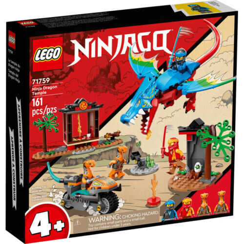 Le temple du dragon ninja LEGO Ninjago 71759 pour animer les après-midis de jeux en famille