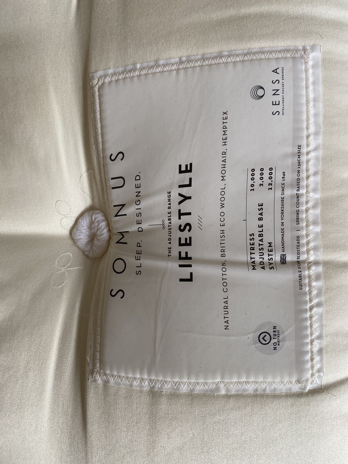 Harrison Spinks Somnus Electric adjustable bed eBay