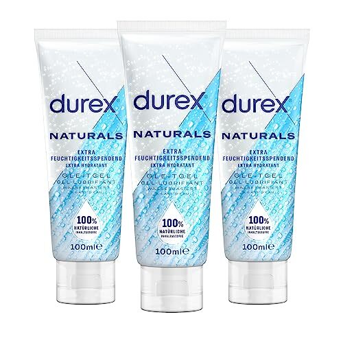 Durex Naturals Gleitgel - Extra Feuchtigkeitsspendend 3 x 100ml