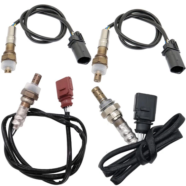 4pcs Upper+Lower Oxygen Sensor For Audi A6 A4 3.2L V6 2005 2006 2007 2008 2009 - Image 4 of 4