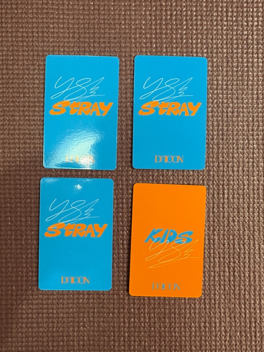 Stray kids DICON Felix photo card set | eBay