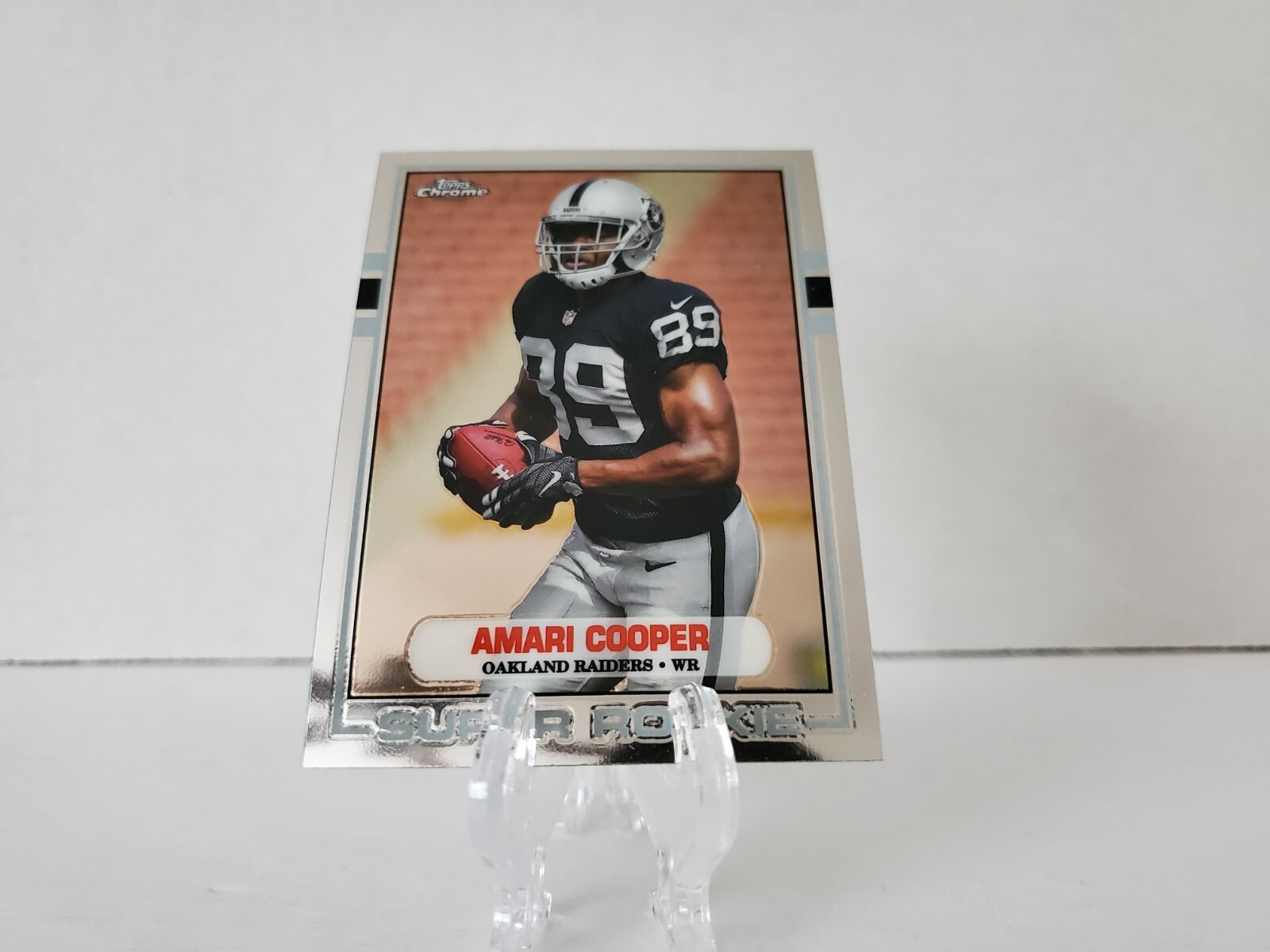 2015 Topps Chrome Amari Cooper Super Rookie Raiders