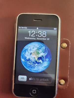 Apple iPhone 1st Generation - 4GB - Black (Unlocked) A1203 (GSM