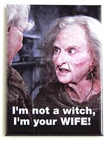 Princess Bride i'm Not A Witch, I'm Your Wife Fridge Magnet, New, Free Shippin on sale Princess Bride i'm Not A Witch, I'm Your Wife Fridge Magnet, New, Free Shippin on sale