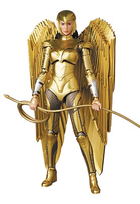 JUN219092: MEDICOM TOY MAFEX No.148 1/12 WONDER WOMAN WW84 GOLDEN