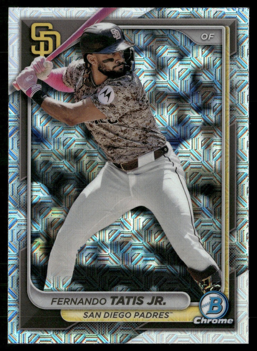 2024 Bowman Chrome #92 Fernando Tatis Jr. Mojo Refractor | eBay