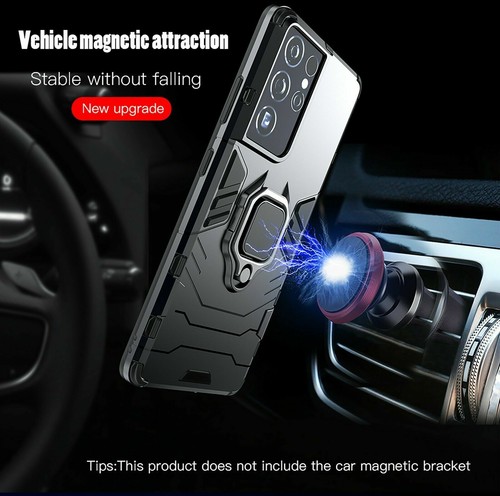 F Vivo Y11s Y20S Y21 Shockproof Hybrid Magnetic Ring Holder Stand Case Cover - Picture 8 of 16