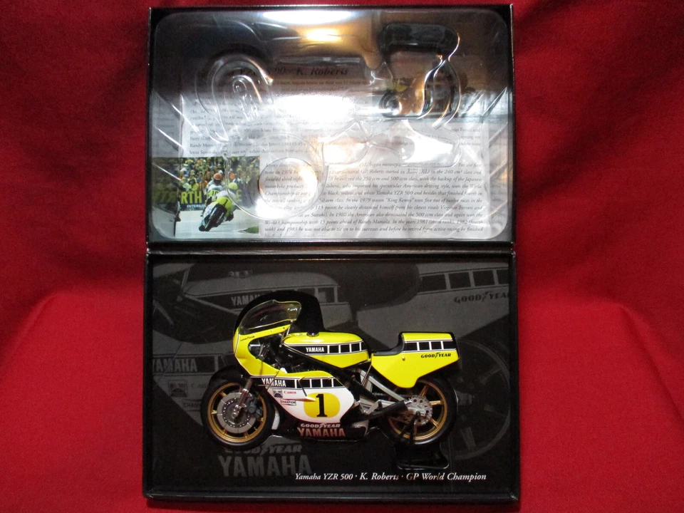 Kenny Roberts Yamaha YZR500 WORLD CHAMPION 1979 MotoGP Minichamps Race Bike 1/12 - Image 2 of 4