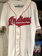 Russell Athletic Cleveland Indians Albert Belle Jersey Size 48