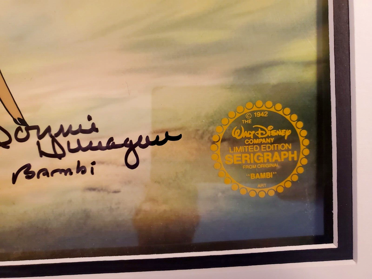 ディズニー 限定版セル画 [バンビ They Call Me Thumper] Disney: Bambi, Thumper, Flower-Limited Edition Cel-95/500 | eBay